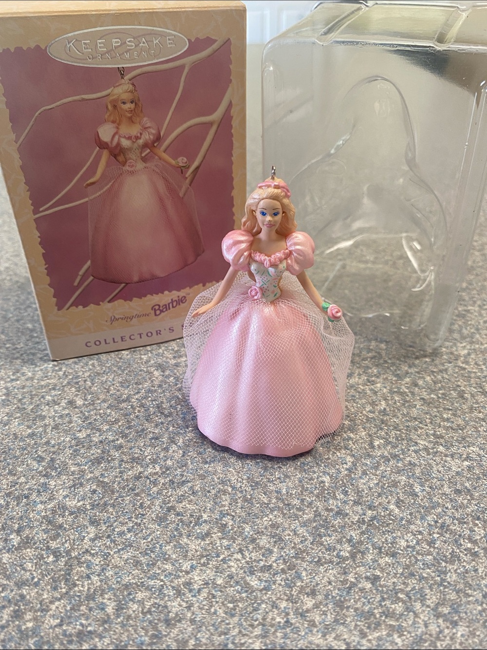Hallmark 1996 Mattel Keepsake Ornament Springtime Barbie Collector’s Series